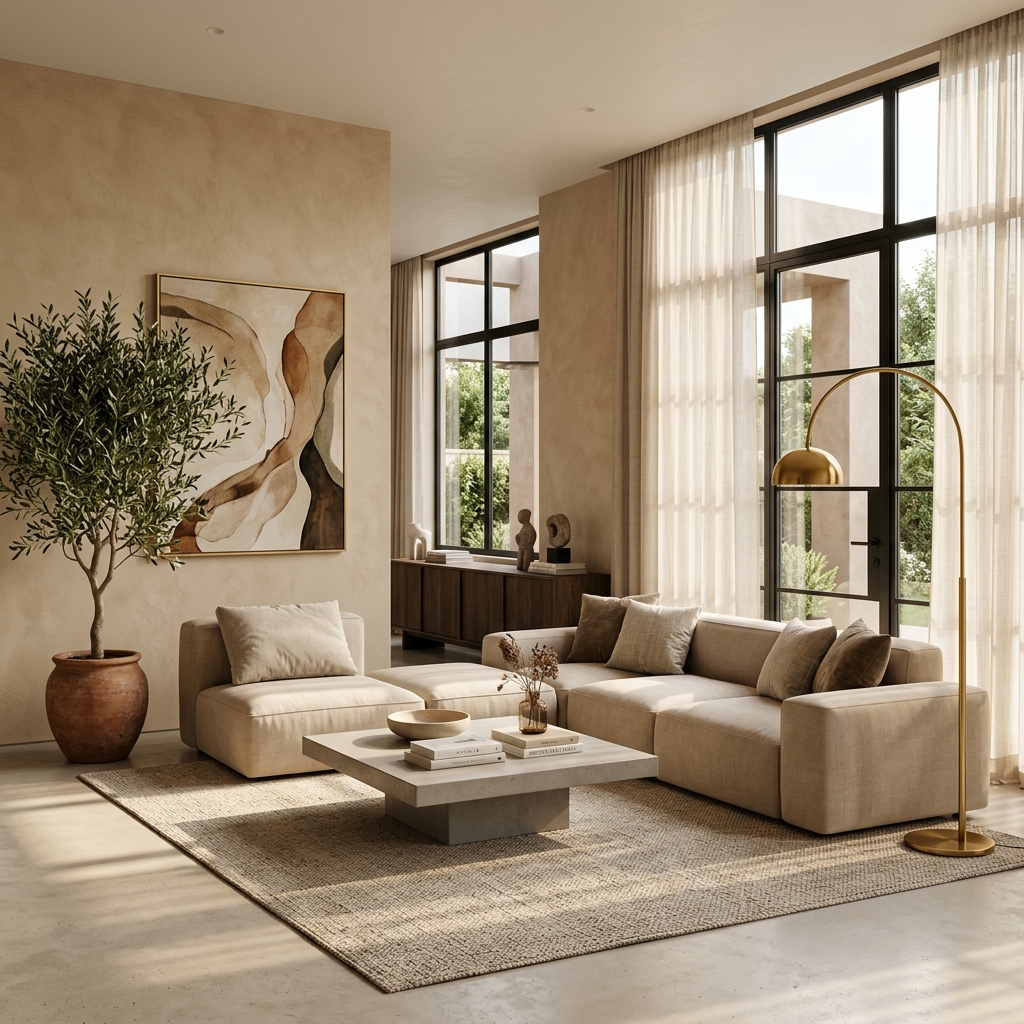 Curated Premium Living Room Design